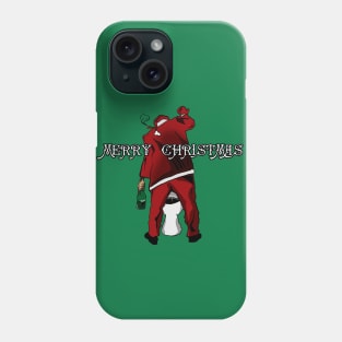 Drunk Santa Peeing Phone Case