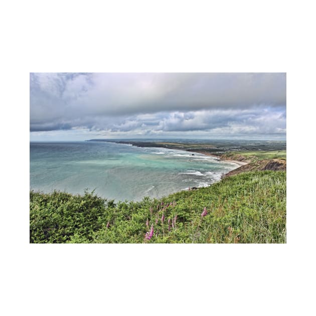 Widemouth Bay in North Cornwall by avrilharris