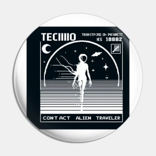 Alien Traveler Contact Pin