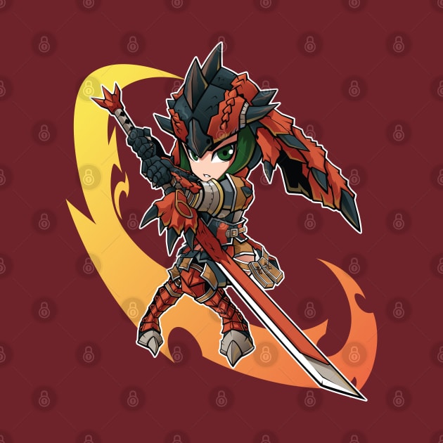 Monster Hunter Chibi Long Sword by Xar623