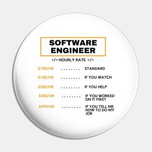 software enginner hourly rate Pin