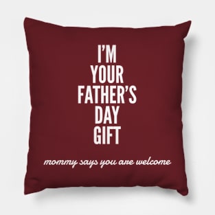 Father's day T-shirt Pillow