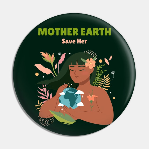 Mother Earth, Save Her Pin by Spirit Animals 21