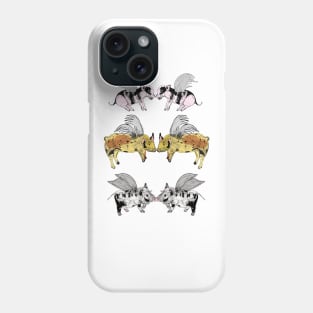 Pigs on a wing Phone Case