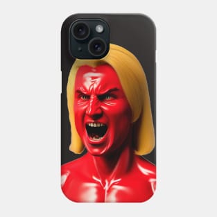 This Nordic boy turns red with rage when he is crossed Phone Case