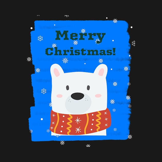 Merry Christmas Cool Design by Awe Cosmos Store