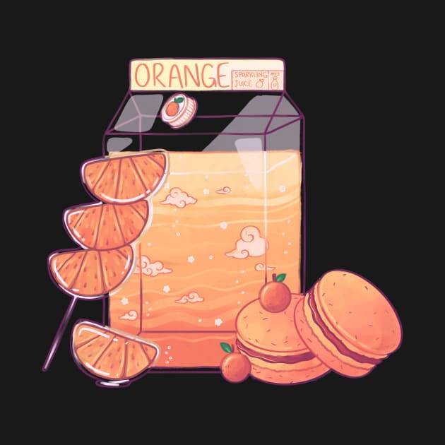 Orange Snacks by MidnightTeashop