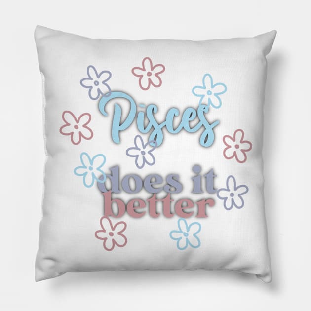 Pisces Pillow by nicolecella98