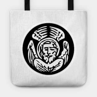 Winged Lion - white bkg Tote