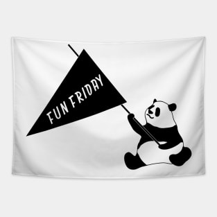 Panda's Fun Friday Tapestry