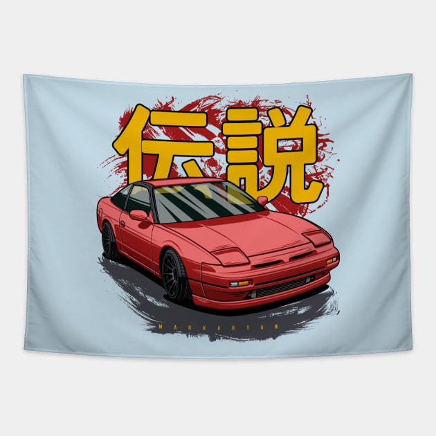 JDM Legend Tapestry by Markaryan