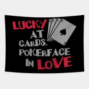 Pokerface Love Tapestry