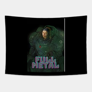 Full metal babe Tapestry