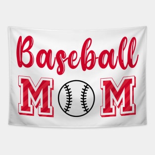 Baseball Mom Tapestry