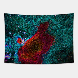 Black Panther Art - Glowing Edges 628 Tapestry