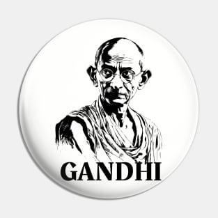 Mahatma Gandhi, Social Activist Pin