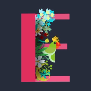 Tropical alphabet E T-Shirt