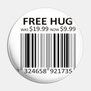 FREE HUG Pin