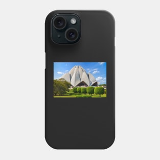 Bahai Temple. Phone Case