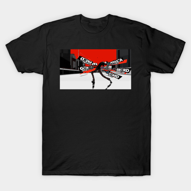 You Ll Never See It Coming Persona 5 T Shirt Teepublic