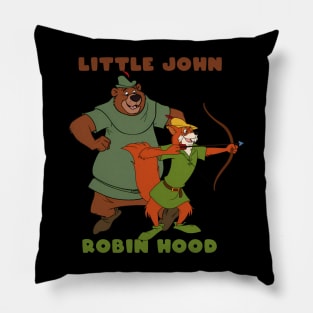 Little John and Robin Hood Pillow