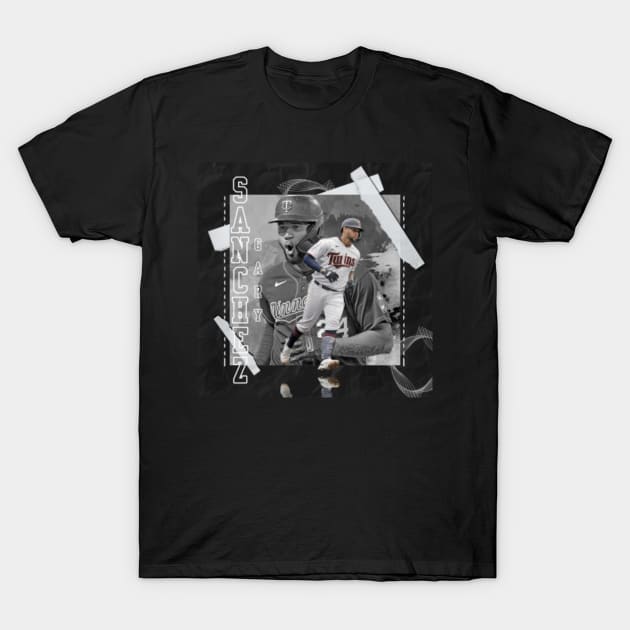 Rinkha Gary Sanchez Baseball Edit Tapestries Twins T-Shirt