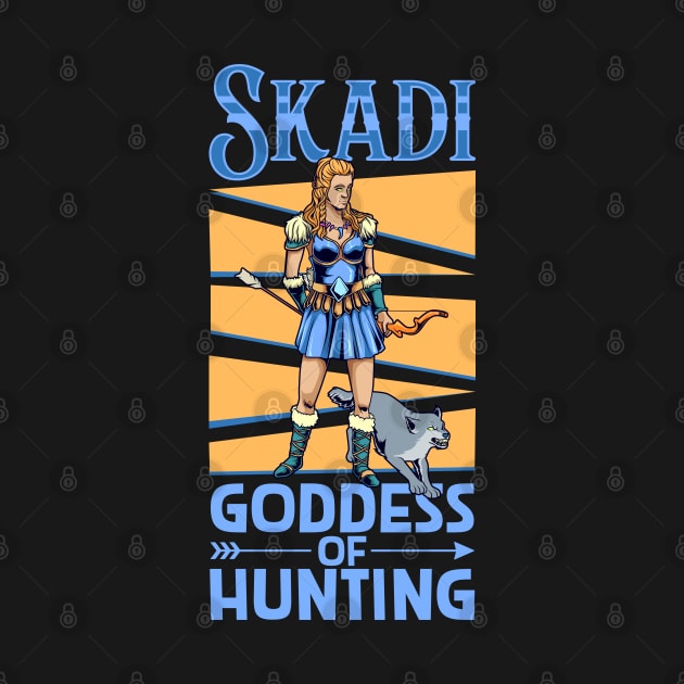 Viking goddess of hunting Skadi by Modern Medieval Design