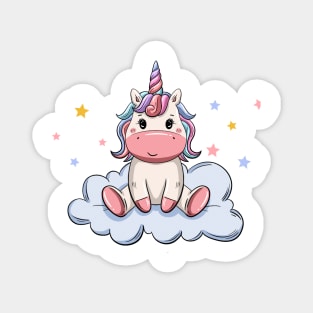 Valentine Unicorn Magnet