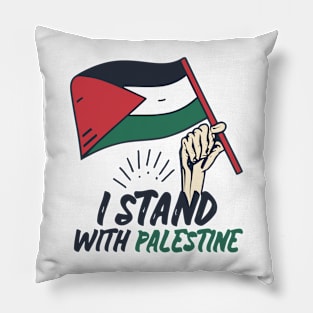 I Stand With Palestine Pillow