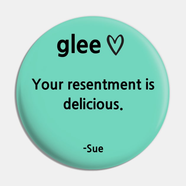 Glee/Sue Pin by Said with wit