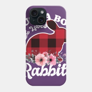 Just a Boy Who Loves Rabbits Phone Case