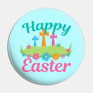 Happy Easter Pin