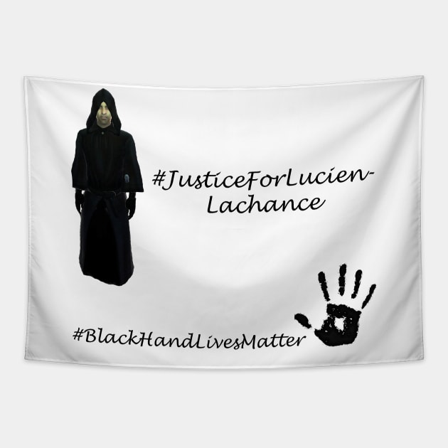 Justice for Lucien Lachance Tapestry by DaedricMemes