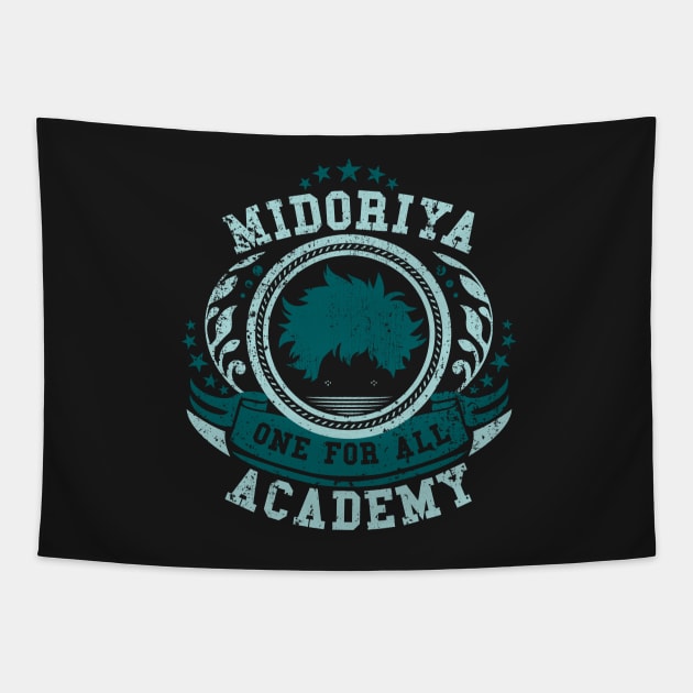 Midoriya Academy Tapestry by hybridgothica