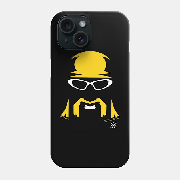 Hulk Hogan Front Portrait Outline Phone Case by Holman