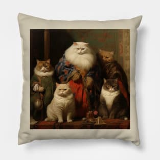 Cats From Persia T-Shirt Pillow