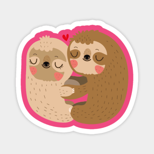 Sloth love Magnet