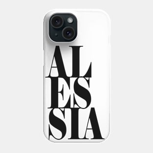 Alessia Girls Name Bold Font Phone Case