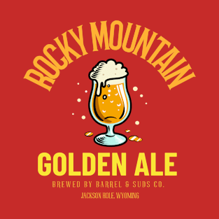 Rocky Mountain Golden Ale Jackson Hole Wyoming T-Shirt