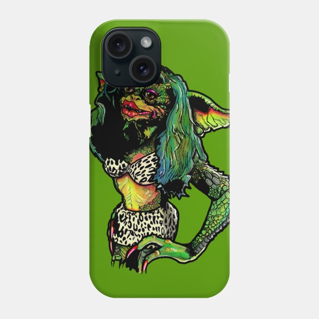 Greta Gremlin Phone Case by Inking Imp