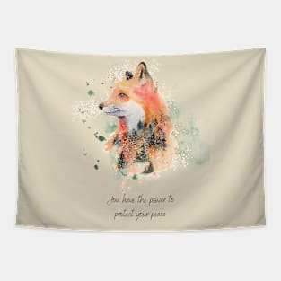 fox lover foxes Tapestry