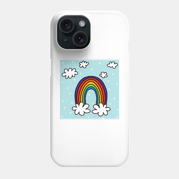 I believe in pretty rainbows Phone Case by FrancesPoff