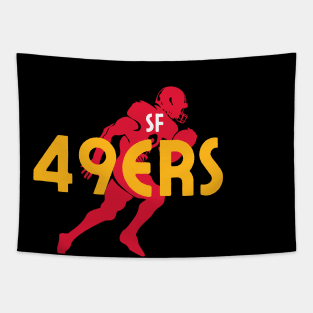 49ers football Tapestry