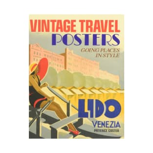 Venezia Lido Vintage Travel Art T-Shirt