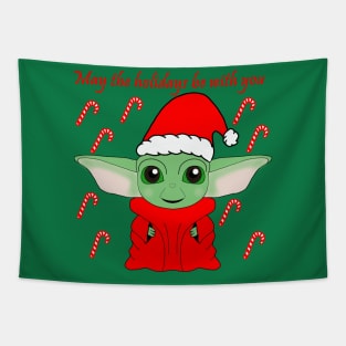 christmas elf Tapestry