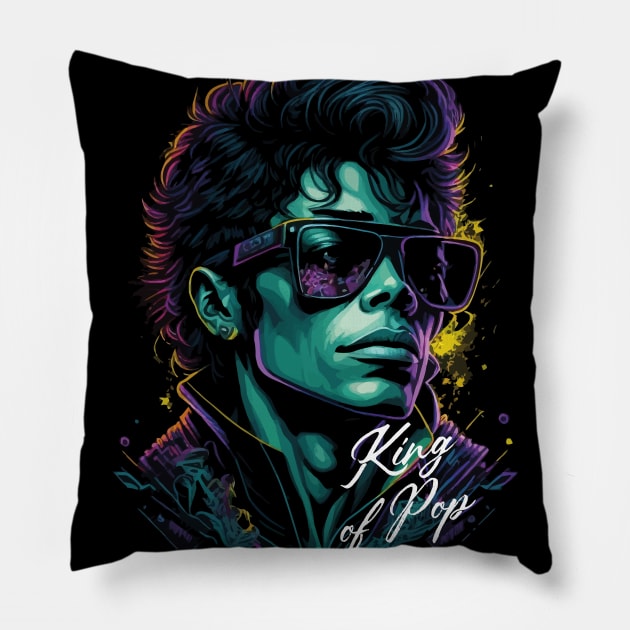 King of Pop Pillow by By_Russso