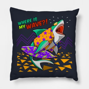 surfer shark Pillow