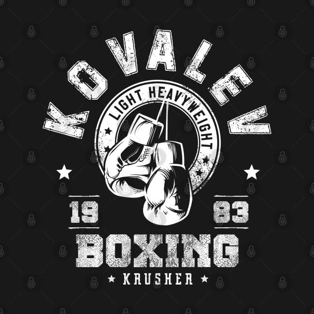 Sergey Kovalev Boxing by CulturedVisuals