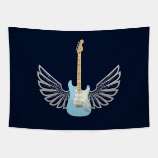 Guitar Wings S-Style Electric Guitar Tapestry