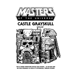 Castle Grayskull Toy Artwork - Light T-Shirt